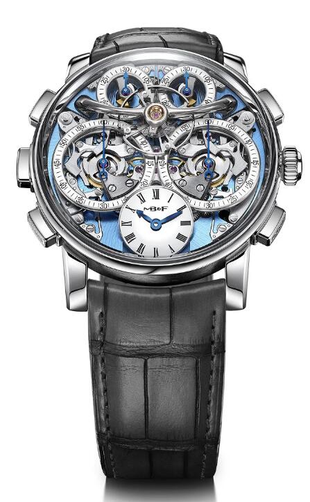MB&F LM Sequential Flyback Platinum 10.PL.BU Replica Watch